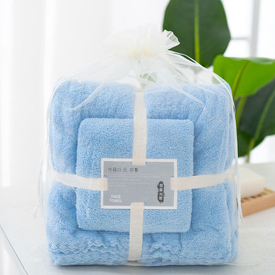 QUICK-DRY 400-600gm Super Absorberend Microfiber Coral Fleece Bad Towel Sets voor cadeau