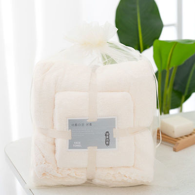 QUICK-DRY 400-600gm Super Absorberend Microfiber Coral Fleece Bad Towel Sets voor cadeau