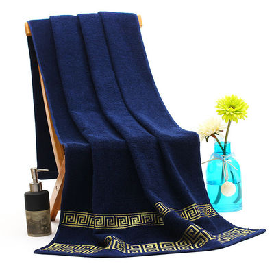 House Pure Cotton Towel Set Luxe Hotel Borduurwerk Custom Dikke Super Soft Badkamer Bad
