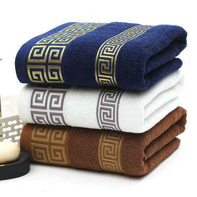 House Pure Cotton Towel Set Luxe Hotel Borduurwerk Custom Dikke Super Soft Badkamer Bad
