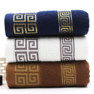 House Pure Cotton Towel Set Luxe Hotel Borduurwerk Custom Dikke Super Soft Badkamer Bad
