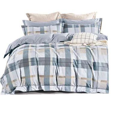Home Appliance Luxe 40s Cotton beddengoed Set met 100% Cotton Sheets Quilt Kussen Cover