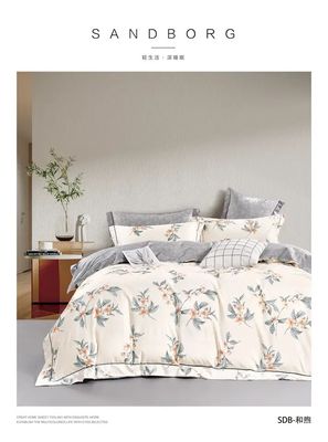 Home Appliance Luxe 40s Cotton beddengoed Set met 100% Cotton Sheets Quilt Kussen Cover