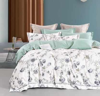 Home Appliance Luxe 40s Cotton beddengoed Set met 100% Cotton Sheets Quilt Kussen Cover