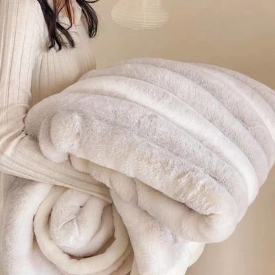 Uitstekend Warm Grey Flannel All Season Ultra Soft Plush Dikke Fuzie Dekens Voor Sofa