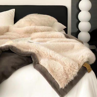 Uitstekend Warm Grey Flannel All Season Ultra Soft Plush Dikke Fuzie Dekens Voor Sofa