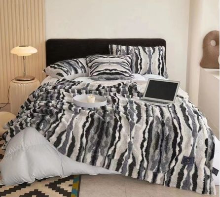 Uitstekend Warm Grey Flannel All Season Ultra Soft Plush Dikke Fuzie Dekens Voor Sofa