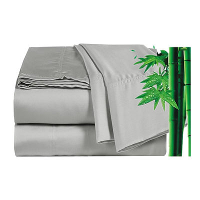 60s Bamboe vezel beddengoed Set voor 2,5m Bed 300 TC Bed sheet en kussensluiting inbegrepen