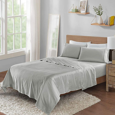 60s Bamboe vezel beddengoed Set voor 2,5m Bed 300 TC Bed sheet en kussensluiting inbegrepen
