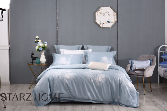 Eenvoudige design stijl luxe 100% polyester 3 stuk dekbed dekbed plat lakens beddengoed set