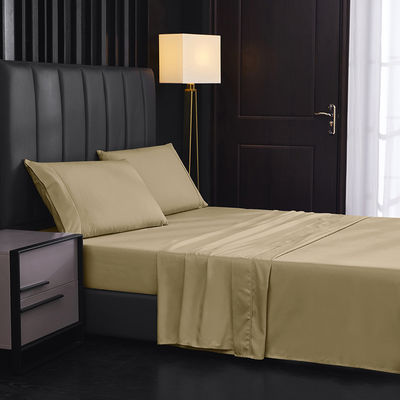 Hotelcollectie Wit King katoenen kussenschuur voor Queen Bed Sheet Set in Luxe Wit