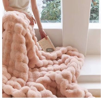 Winterseizoen Oversized deken draagbare capuchon met dik flannel en gigantische zak
