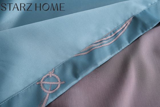 300TC Viscose Cotton Jacquard 4Pcs beddengoed sets voor een comfortabele slaap ervaring