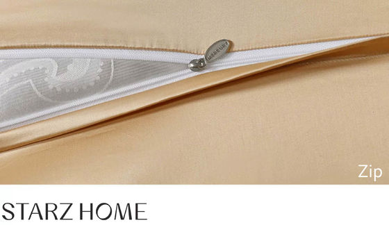 100% katoenen satin bedden sets Europese stijl 200S Double Stranded Long Staple