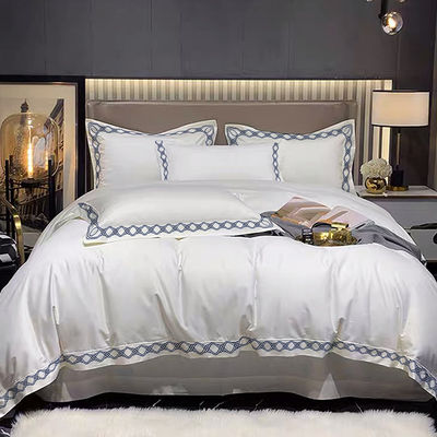 60 Stoffen Telling dekbed Set 2023 Zomer beddengoed Luxe Bed Set 100% katoen voor Hotel Home