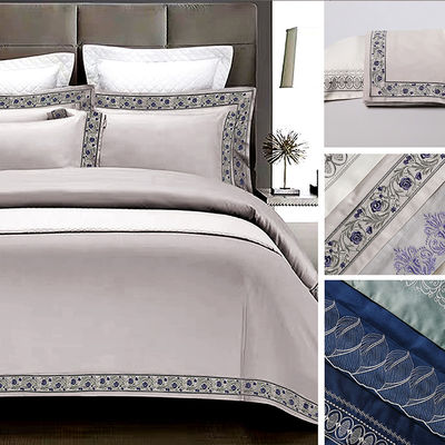 60 Stoffen Telling dekbed Set 2023 Zomer beddengoed Luxe Bed Set 100% katoen voor Hotel Home