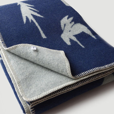 Gedrukt kasjmierwol gebreide jacquard-dekbed voor thuisreizen