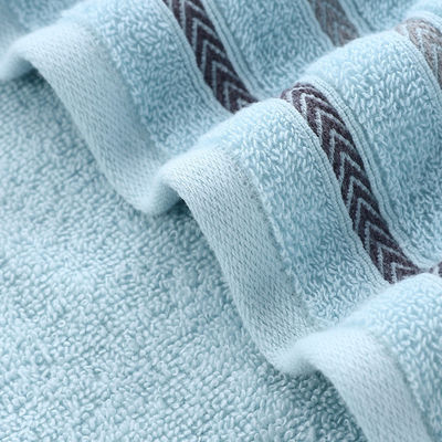 Klantenlogo 100% katoenen handdoeken 30 x 14 inch Super Absorberend Snel Droog Badkamer Handdoeken