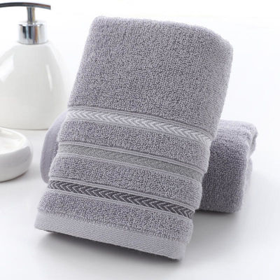 Klantenlogo 100% katoenen handdoeken 30 x 14 inch Super Absorberend Snel Droog Badkamer Handdoeken