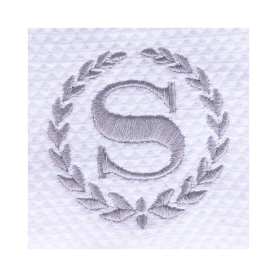 Custom Logo Hotel Handdoek Set Breed gestreepte koraal fluweel 35*75cm 70*140cm zacht absorberend