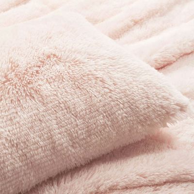 Gepersonaliseerde beddengoed Set ontwerpen 3 stuk Luxe Soft Shaggy Plush False Fur Comforter Set