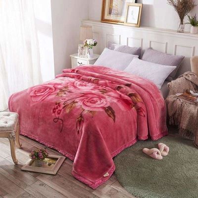 2-3 kg Warm Soft Comfortable Koreaanse Double Player Raschel Blanket met Warmte Functie