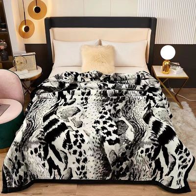 2-3 kg Warm Soft Comfortable Koreaanse Double Player Raschel Blanket met Warmte Functie