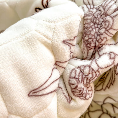 Verdikte warme winterdekens 4 stukken Set lamsvlies en melkvlies Plush beddekken