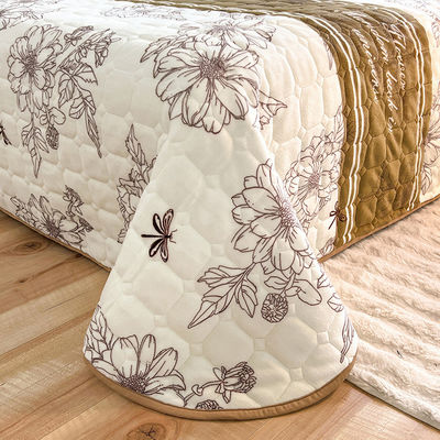 Verdikte warme winterdekens 4 stukken Set lamsvlies en melkvlies Plush beddekken