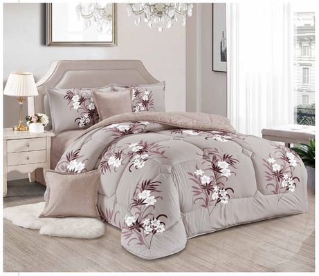 350gm vulcomforter set voor huis hotel bruiloft in de Saoedische markt dekbed set