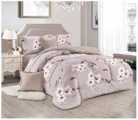 350gm vulcomforter set voor huis hotel bruiloft in de Saoedische markt dekbed set