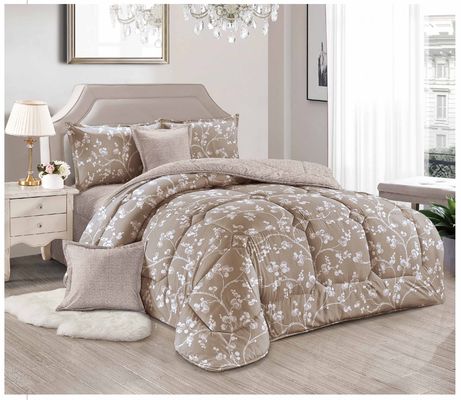 350gm vulcomforter set voor huis hotel bruiloft in de Saoedische markt dekbed set