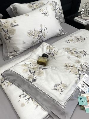 Nationale normen Kleurvastheid Graad 300TC/60S*60S Tencel bedden sets voor de Dubai markt