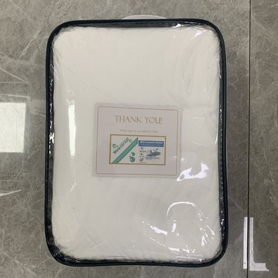 100% polyesterstof Wit Dropshipping Waterdicht 3D luchtlaag Bed Bug Matras Cover