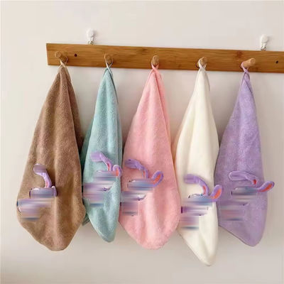 Vierkant microfiber baddoek voor kinderen met zacht absorberend materiaal en 3D dierpatroon