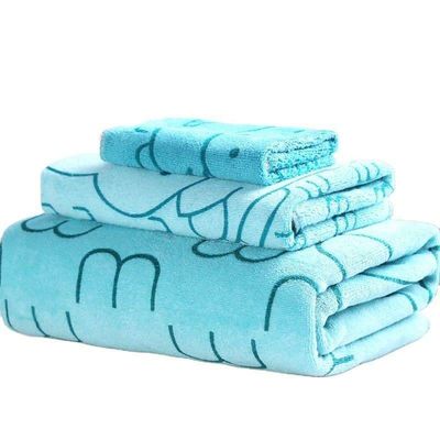 Direct verkoopt Microfiber 3 stukken handdoek set Custom bad handdoek cadeau set Alle voordelen