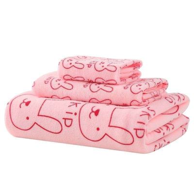 Direct verkoopt Microfiber 3 stukken handdoek set Custom bad handdoek cadeau set Alle voordelen