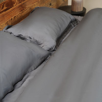100% biologisch bamboe beddengoed set dekbed set met diep zakbedden 2-2,5 kg
