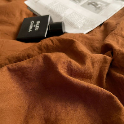Wedding Bedding Type Wedding Four-piece Kit Solid Color Washed Cotton Cover 4 stuks