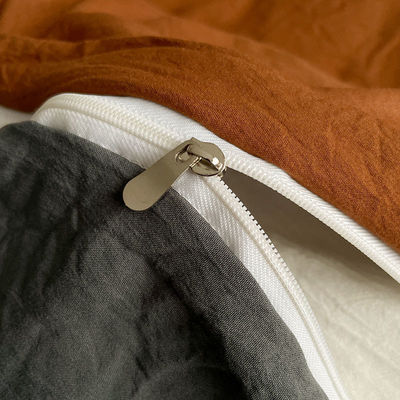Wedding Bedding Type Wedding Four-piece Kit Solid Color Washed Cotton Cover 4 stuks