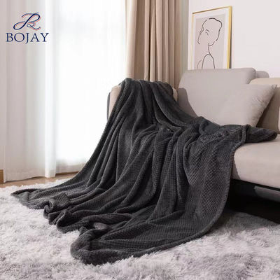 Office Nap Flannel Coral Fleece Gooi Warming Blanket voor de winter Customized Design