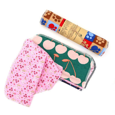 25 verpakking herbruikbare papieren handdoeken Duurzame kartonnen rol 100% katoenen doek 10 Count Verpakking van 1