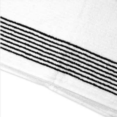 Geprinte strepen katoenen golfhanddoek voor volwassen golfers Custom logo en ontwerp