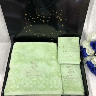 2023 aangepaste Jacquard handdoek set voor aangepaste kleuren opties