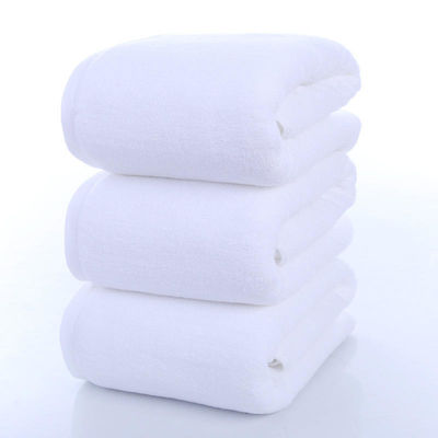 100% katoenen dikke handdoek 80*180cm Multi Size 21S Witte zachte baddoek 600g voor de zomer