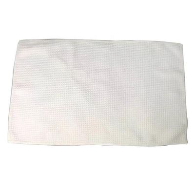 WITTE Wafel Weave Theetowel Sublimatie Leeg Keukenhanddoek voor op maat gedrukt