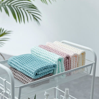 30*34cm herbruikbare wafel geweven keukenhanddoeken 100% katoenen schotel voor uw schoonmaakbehoeften