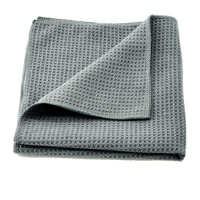 Polyester Microfiber Car Care Product 380 GSM Wafel weefsel droog handdoeken voor detail