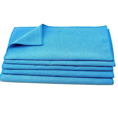 Polyester Microfiber Car Care Product 380 GSM Wafel weefsel droog handdoeken voor detail