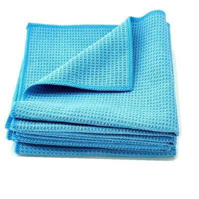 Polyester Microfiber Car Care Product 380 GSM Wafel weefsel droog handdoeken voor detail
